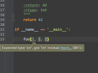 PyCharm yells at me